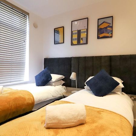 New- Modern 2Br Apt Wifi Sleep5 City Centre Aparthotel Sheffield Buitenkant foto