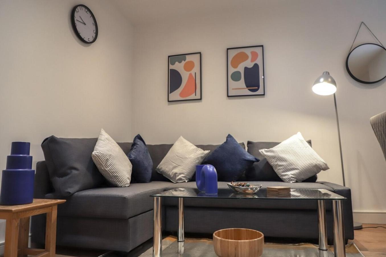 New- Modern 2Br Apt Wifi Sleep5 City Centre Aparthotel Sheffield Buitenkant foto