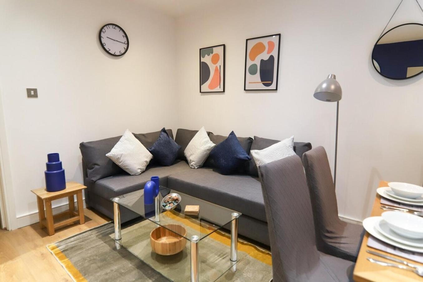 New- Modern 2Br Apt Wifi Sleep5 City Centre Aparthotel Sheffield Buitenkant foto