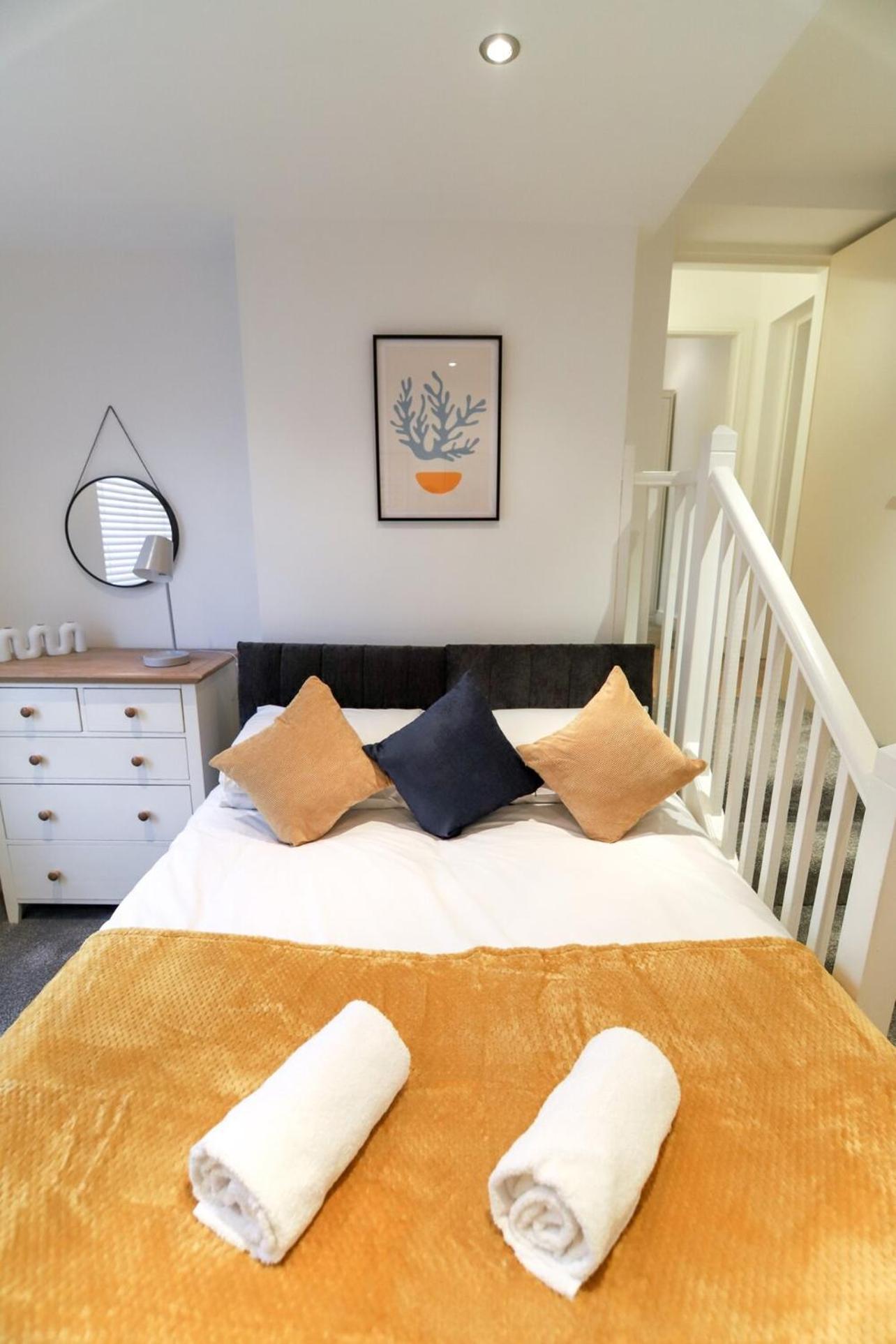 New- Modern 2Br Apt Wifi Sleep5 City Centre Aparthotel Sheffield Buitenkant foto