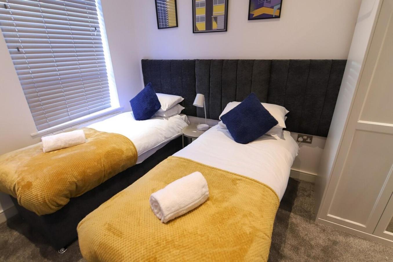 New- Modern 2Br Apt Wifi Sleep5 City Centre Aparthotel Sheffield Buitenkant foto