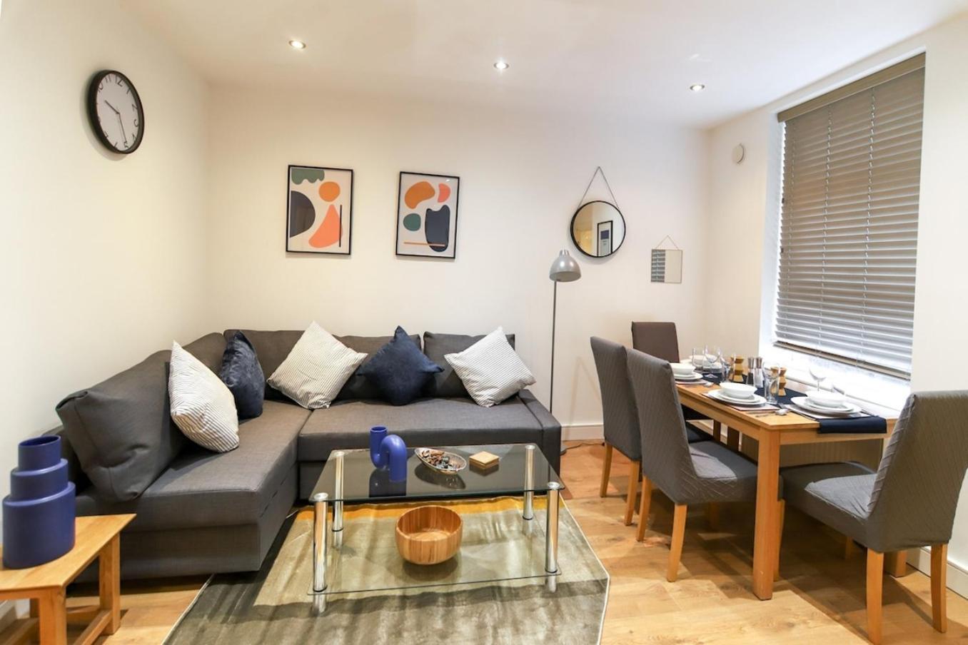 New- Modern 2Br Apt Wifi Sleep5 City Centre Aparthotel Sheffield Buitenkant foto